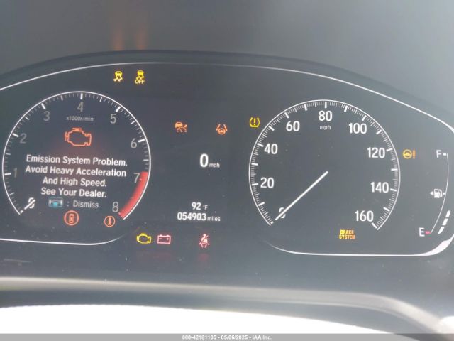 1HGCV2F9XNA002714 Honda Accord Touring