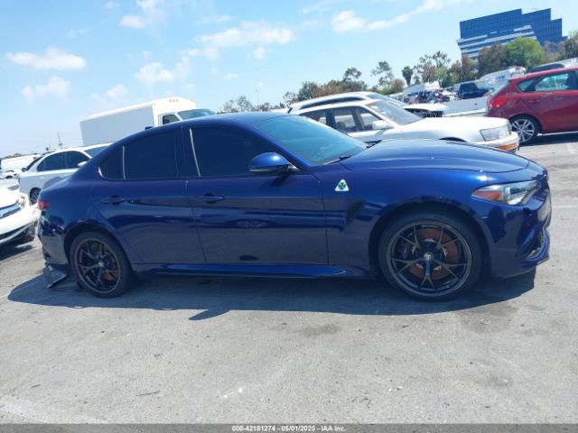 ZARFAEAV0J7576703 Alfa Romeo Giulia Quadrifoglio Rwd