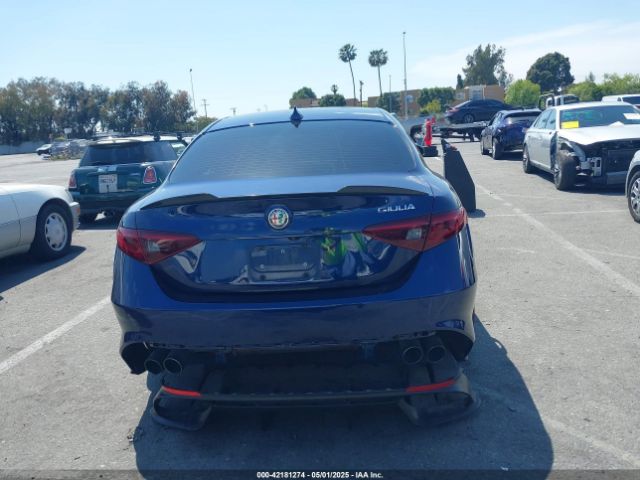 ZARFAEAV0J7576703 Alfa Romeo Giulia Quadrifoglio Rwd