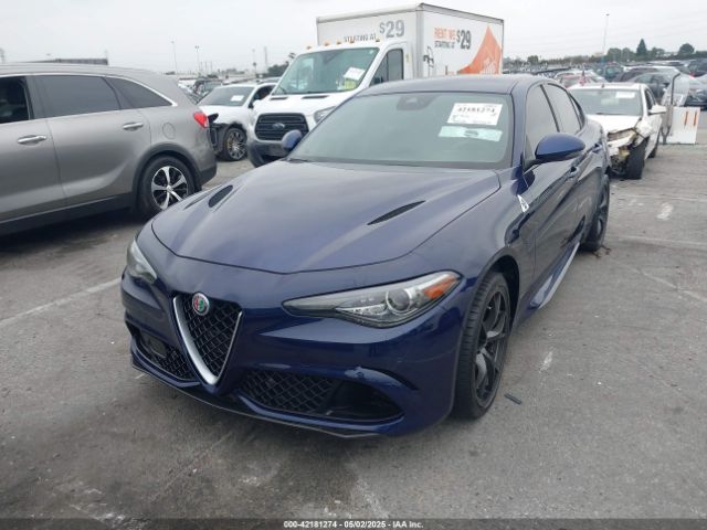 ZARFAEAV0J7576703 Alfa Romeo Giulia Quadrifoglio Rwd