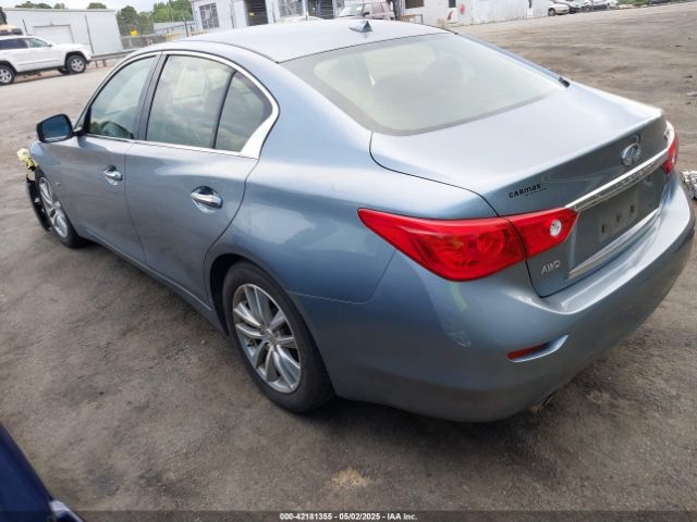 2015 INFINITI Q50 JN1BV7AR9FM418836 Photo 2