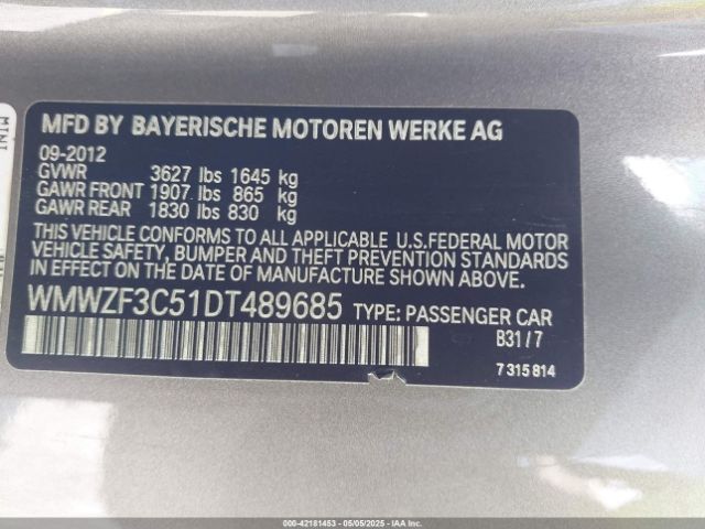 2013 MINI CLUBMAN WMWZF3C51DT489685 Photo 8