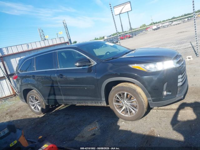 5TDKZRFH1JS529875 Toyota Highlander Xle
