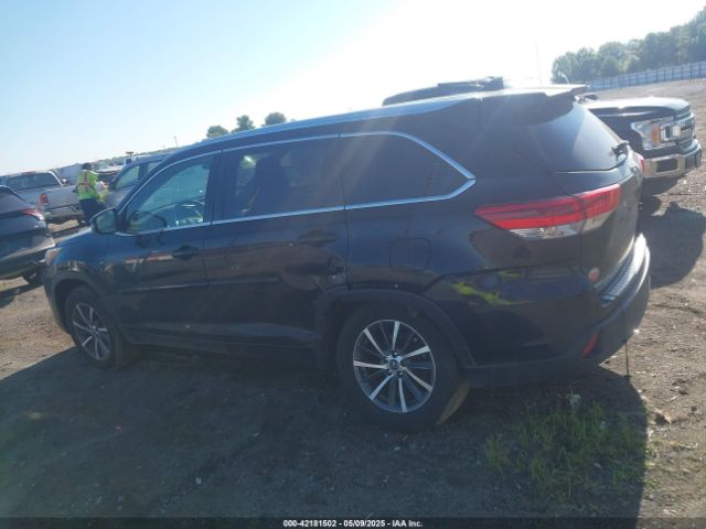 5TDKZRFH1JS529875 Toyota Highlander Xle