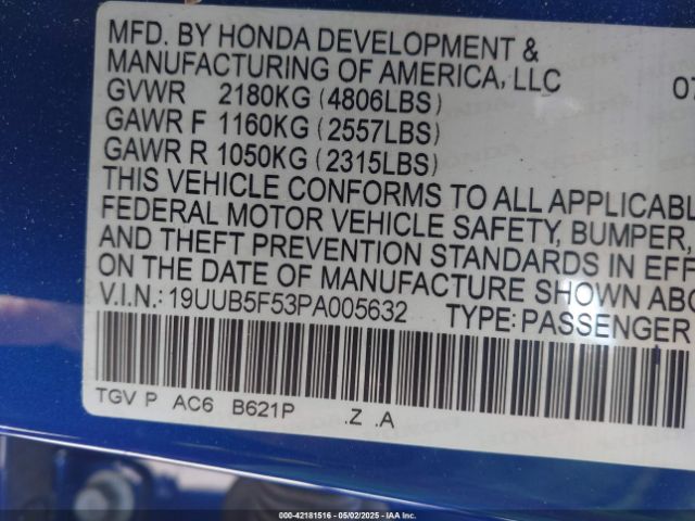 2023 ACURA TLX 19UUB5F53PA005632 Photo 8