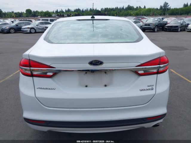 3FA6P0LU5HR238576 Ford Fusion Hybrid Se