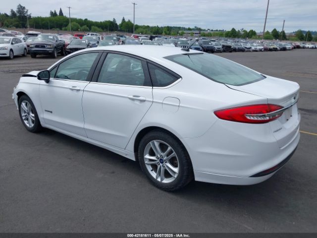 3FA6P0LU5HR238576 Ford Fusion Hybrid Se
