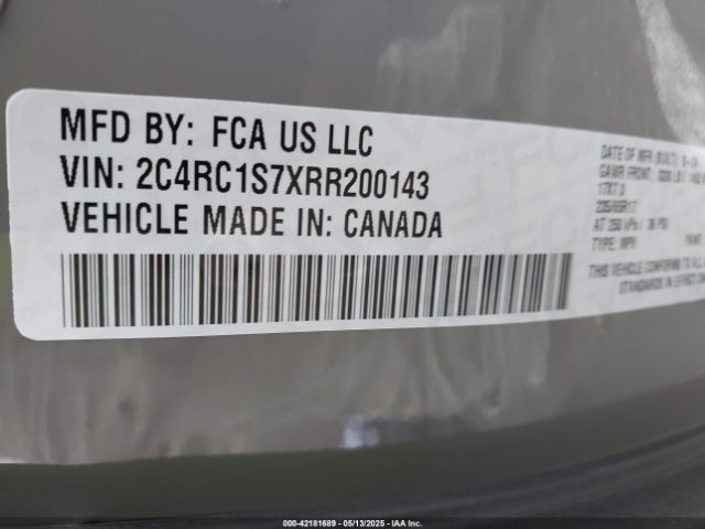 2024 CHRYSLER PACIFICA HYBRID 2C4RC1S7XRR200143 Photo 8