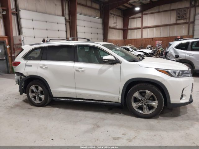 5TDDZRFH3JS827093 Toyota Highlander Limited Platinum