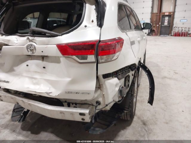 5TDDZRFH3JS827093 Toyota Highlander Limited Platinum