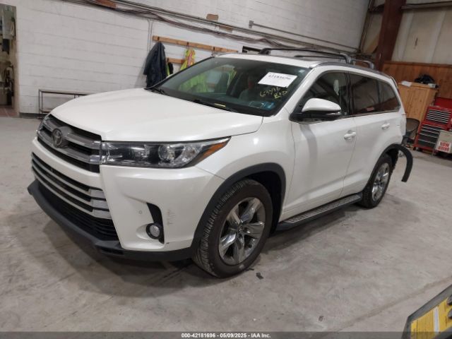 5TDDZRFH3JS827093 Toyota Highlander Limited Platinum