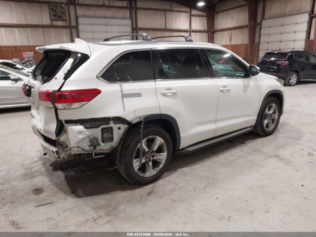 5TDDZRFH3JS827093 Toyota Highlander Limited Platinum