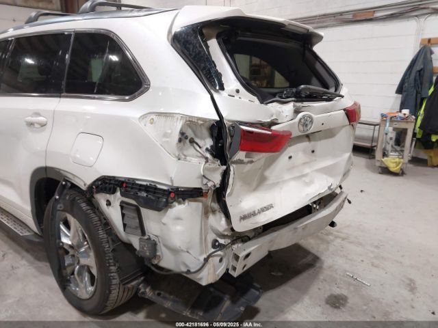 5TDDZRFH3JS827093 Toyota Highlander Limited Platinum