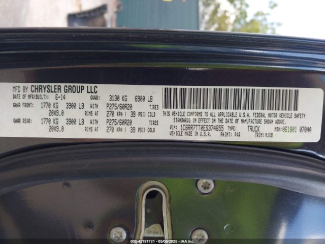 1C6RR7TT0ES374655 RAM 1500 Big Horn