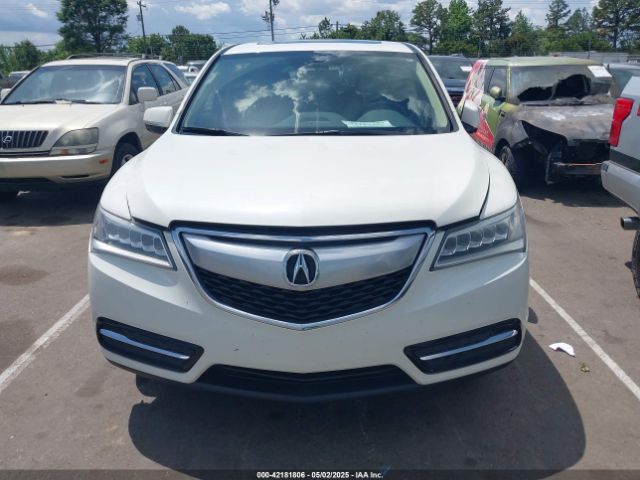 5FRYD3H28GB018853 Acura Mdx Acurawatch Plus Package