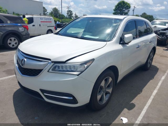 5FRYD3H28GB018853 Acura Mdx Acurawatch Plus Package