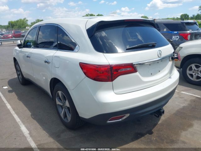 5FRYD3H28GB018853 Acura Mdx Acurawatch Plus Package