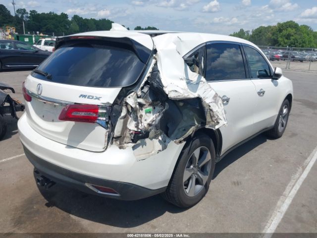 5FRYD3H28GB018853 Acura Mdx Acurawatch Plus Package