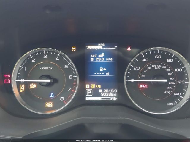 JF2GTAMC3JH279688 Subaru Crosstrek 2.0i Limited