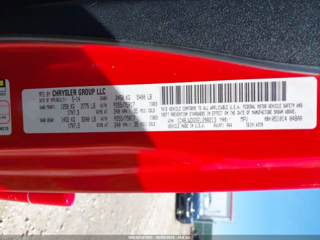 2014 JEEP WRANGLER UNLIMITED 1C4BJWDG5EL298213 Photo 8