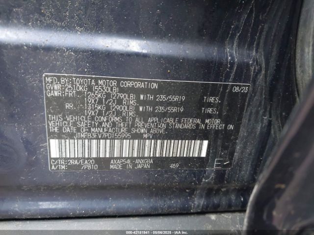 JTMFB3FV7PD155995 Toyota Rav4 Prime Xse