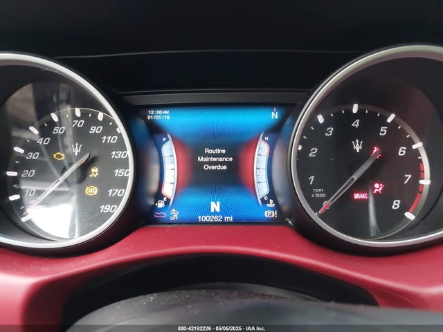 ZN661YUS0HX221892 Maserati m156e