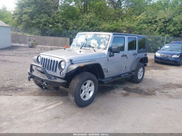 1C4BJWDG6EL194359 Jeep Wrangler Unlimited Sport