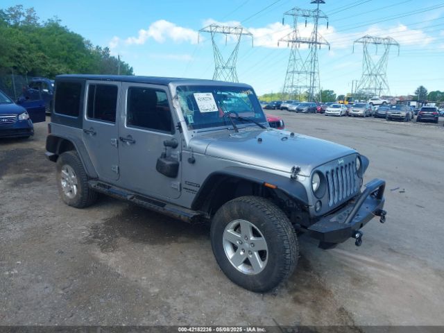 1C4BJWDG6EL194359 Jeep Wrangler Unlimited Sport
