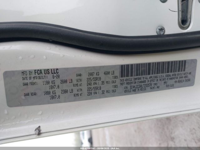 2020 JEEP COMPASS 3C4NJDCB0LT233570 Photo 8
