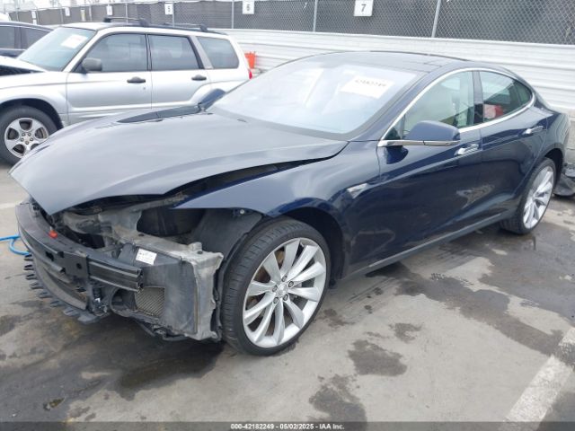 2014 TESLA MODEL S 5YJSA1H10EFP30234 Photo 1