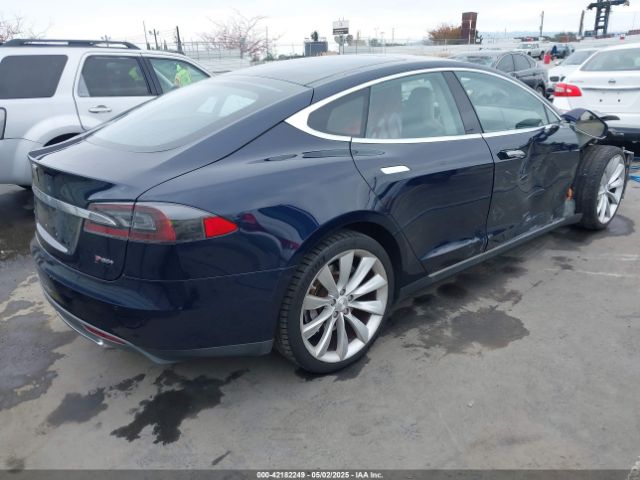 2014 TESLA MODEL S 5YJSA1H10EFP30234 Photo 3