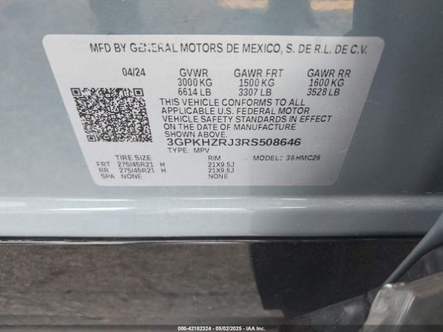 2024 HONDA PROLOGUE 3GPKHZRJ3RS508646 Photo 8