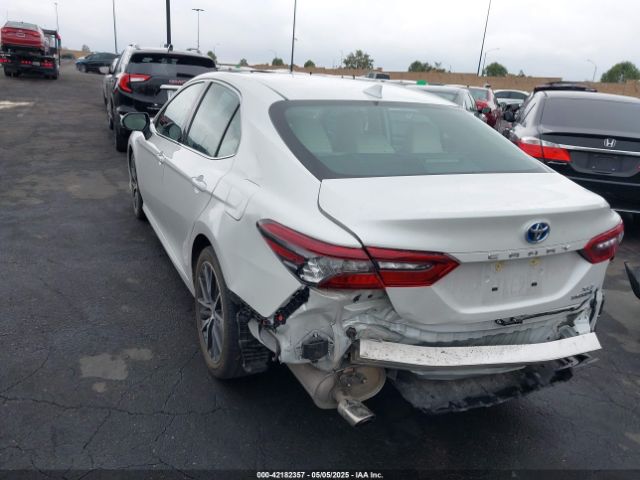 4T1F31AK2MU019988 Toyota Camry Xle Hybrid