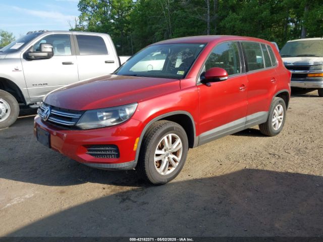 WVGAV3AX7EW071781 Volkswagen TIGUAN S