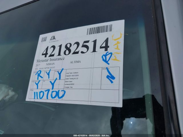 1N4AL3AP7HC243197 Nissan Altima 2.5 Sl