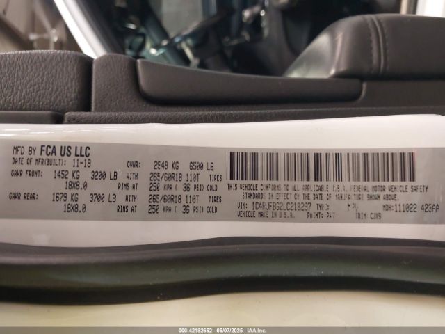 1C4RJFBG2LC218297 Jeep Grand Cherokee Limited 4x4