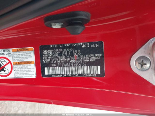 JF1ZNAA12F9704152 Scion FR-S