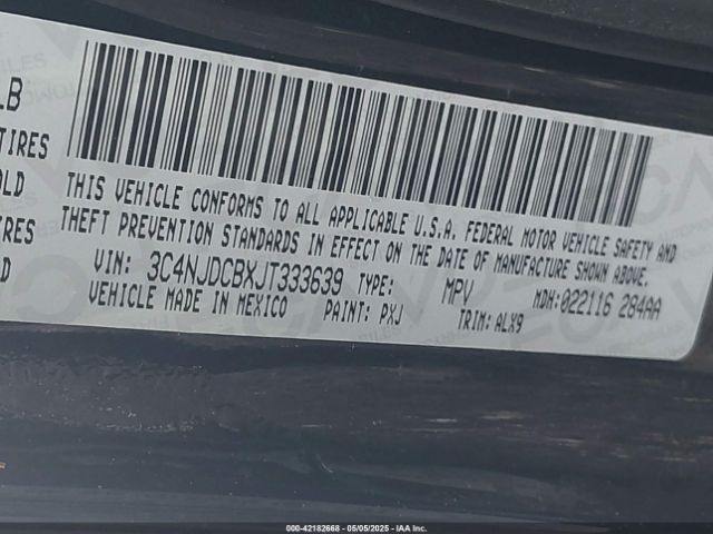 3C4NJDCBXJT333639 Jeep Compass Limited 4x4