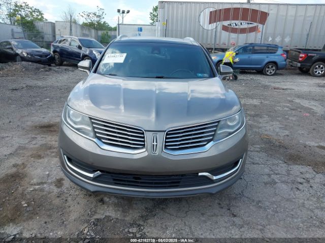 2LMTJ8LR5GBL77323 Lincoln Mkx Reserve
