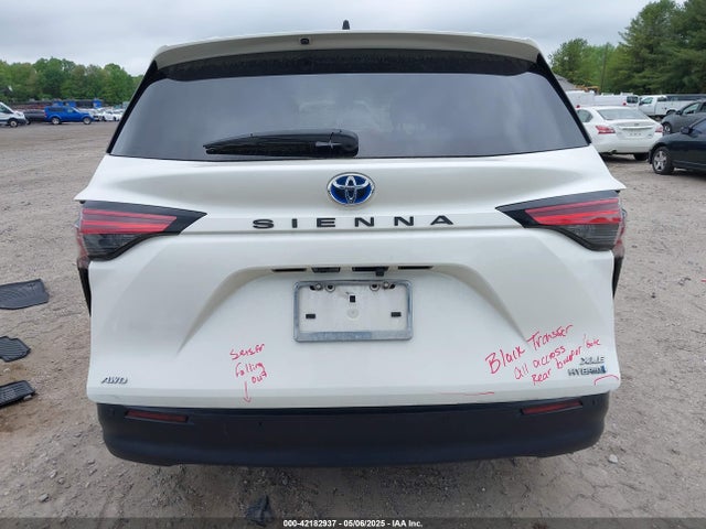 5TDYSKFC6MS002087 Toyota SIENNA XLE