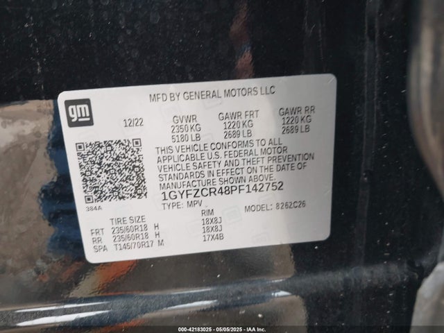 2023 CADILLAC XT4 1GYFZCR48PF142752 Photo 8
