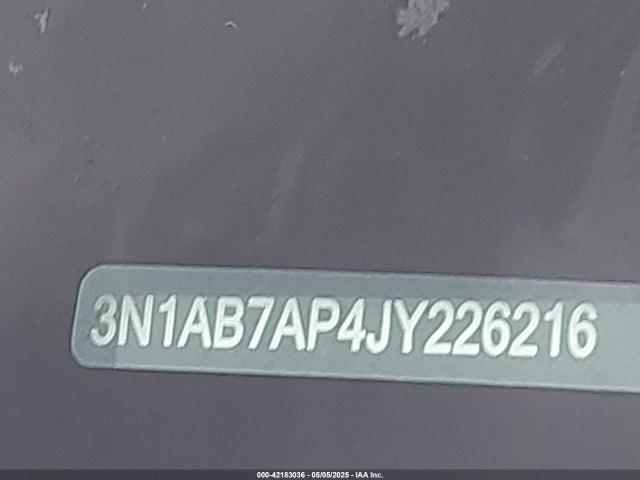 3N1AB7AP4JY226216 Nissan SENTRA S