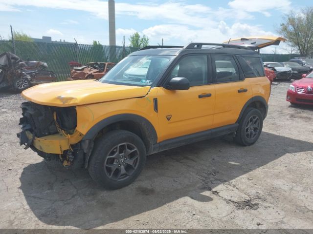 3FMCR9D90MRA33940 Ford Bronco Sport Badlands