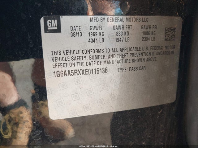 2014 CADILLAC ATS 1G6AA5RXXE0116136 Photo 8