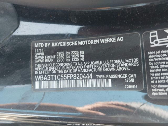 2015 BMW 428I WBA3T1C55FP820444 Photo 8