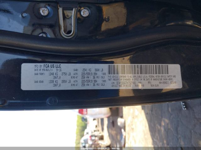 2017 DODGE JOURNEY 3C4PDDGG7HT527481 Photo 8