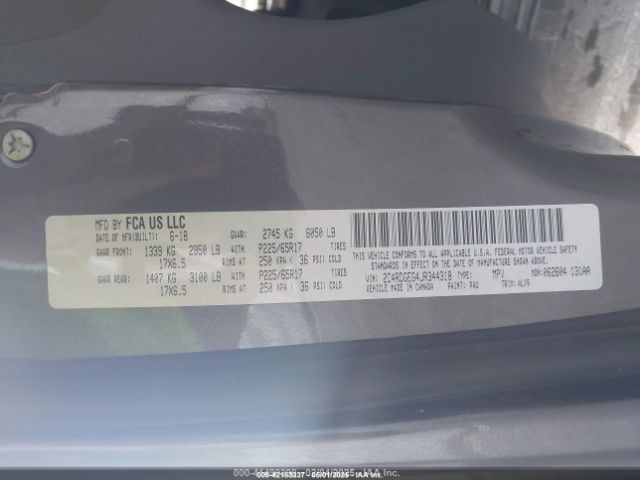 2C4RDGEG4JR344318 Dodge Grand Caravan Gt
