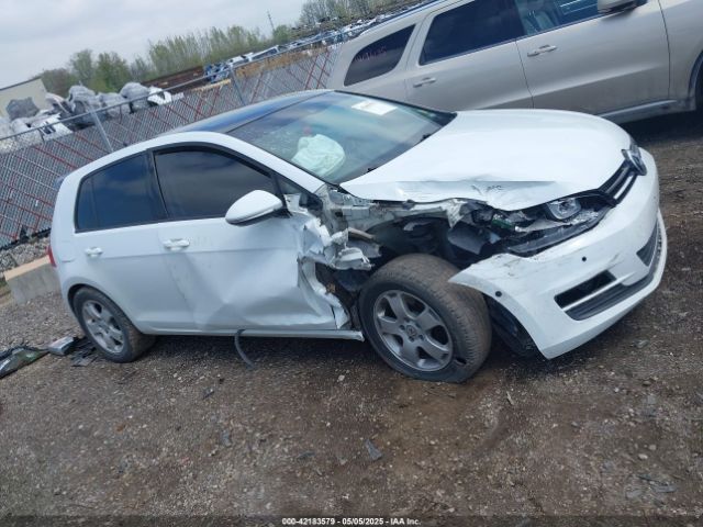 3VW217AUXGM015805 Volkswagen Golf Tsi Se 4-door