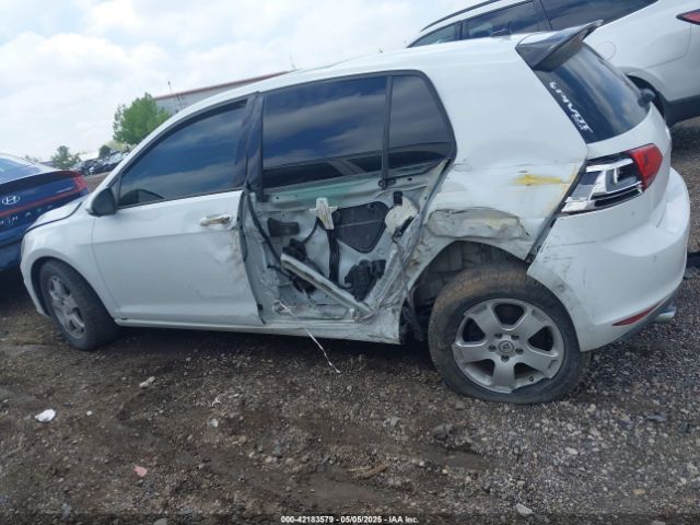 3VW217AUXGM015805 Volkswagen Golf Tsi Se 4-door
