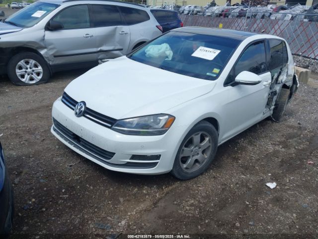 3VW217AUXGM015805 Volkswagen Golf Tsi Se 4-door